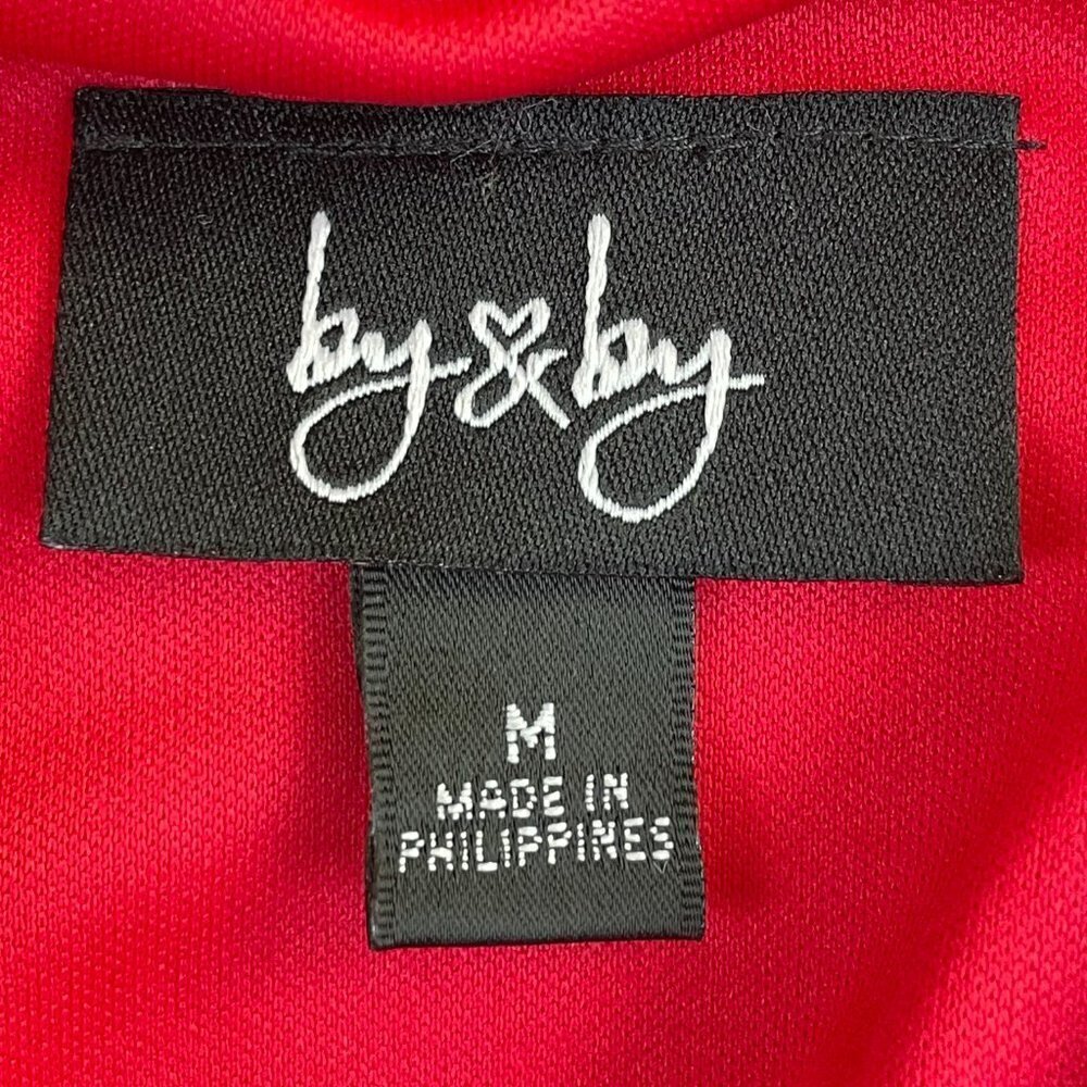 By & By NWT Red dress Size M - Picture 6 of 10